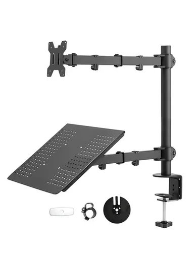 13-30" Adjustable Laptop & Monitor Stand, with Full Articulation & Cable Management (L30 x W33)cm