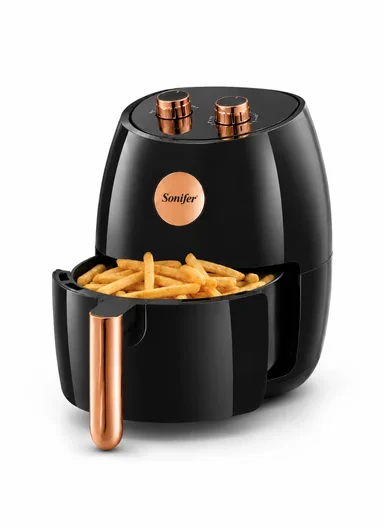 1500W 4.5L Air Fryer with Manual Double Knob SF-1039